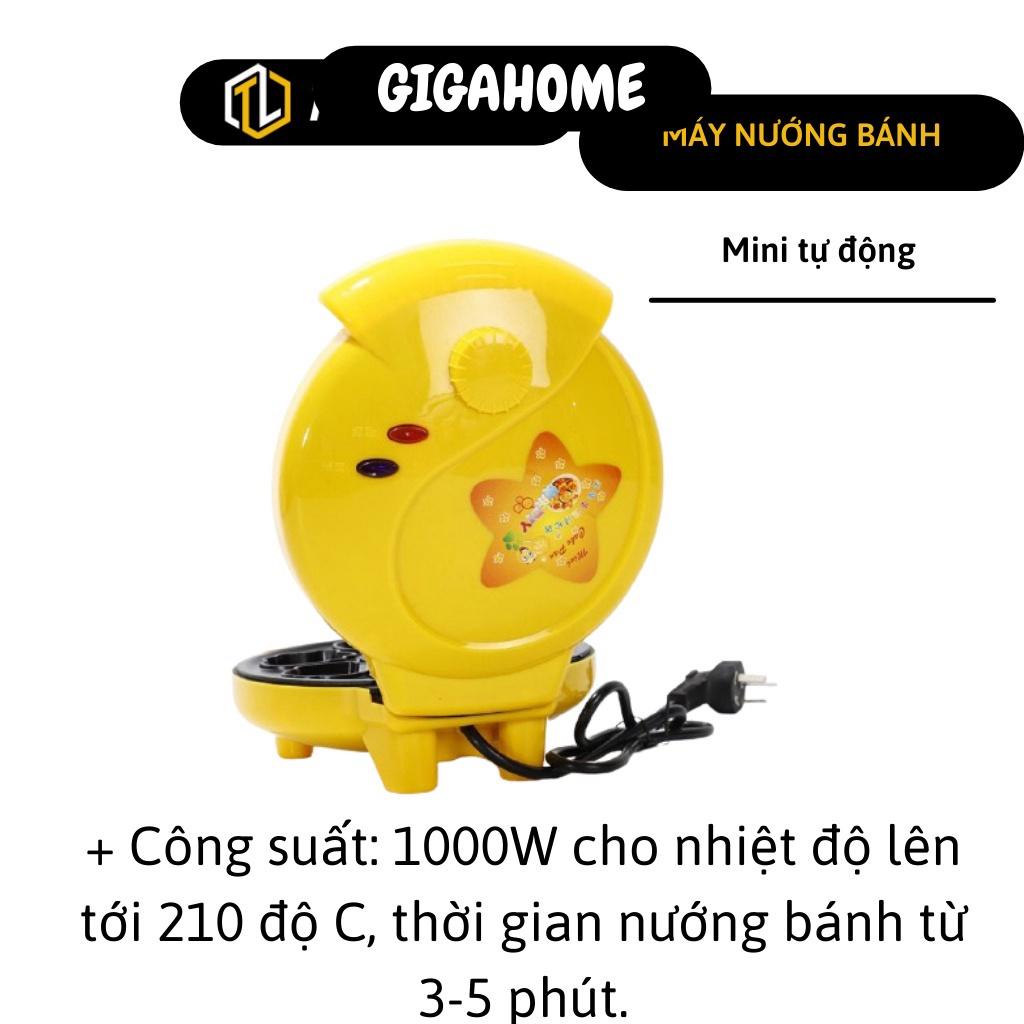 Máy nướng bánh hình thú GIGAHOME Máy làm bánh tự động khuôn chống dính dễ sử dụng 1049