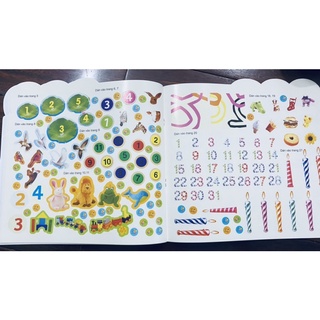 Sách - 200 Miếng Bóc Dán Thông Minh (Đinh Tị)
