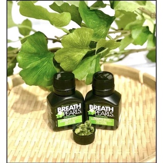 Viên uống thơm miệng breath pearls mùi bạc hà hàng úc hộp 50 viên - ảnh sản phẩm 1