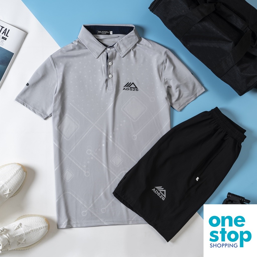 Bộ thể thao Mã One18, chất liệu thun lạnh co giãn 4 chiều phom 40-80kg