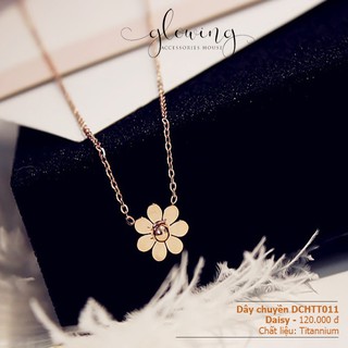 Dây chuyền Titan - Hoa cúc- Daisy