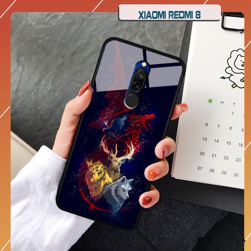 Ốp lưng kính 3D Xiaomi Redmi 8