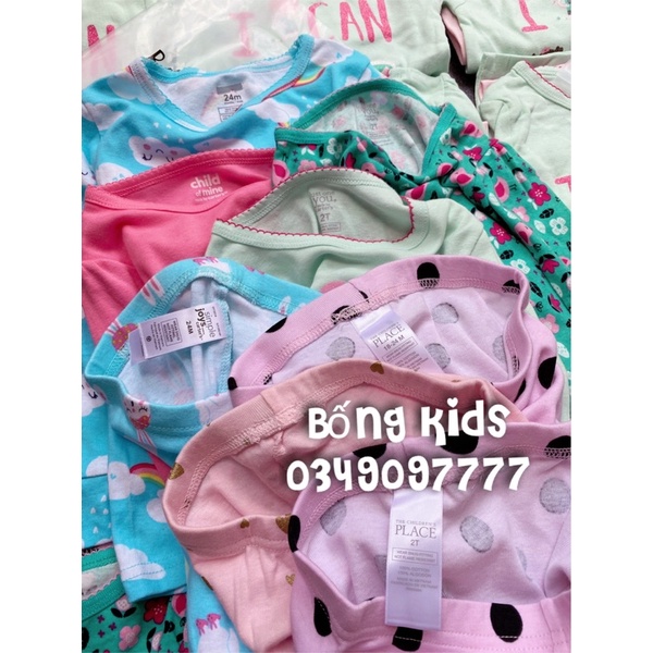 Bộ Thu Borip Bé Gái In Hình C@rters(quần giao ngẫu nhiên)