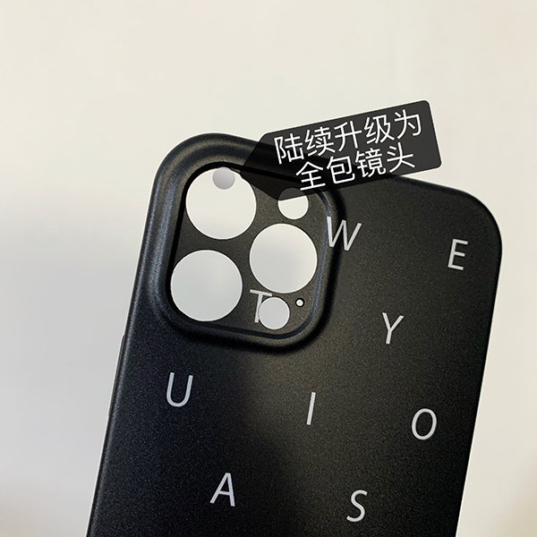 Ốp Điện Thoại In Chữ Màu Đen Cá Tính Cho Iphone 12 11promax 7 / 8 12Pro / max