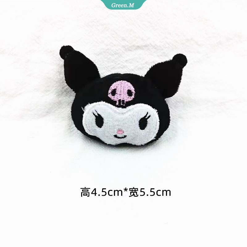SANRIO Ghim Cài Áo Trang Trí Túi Xách Hình Chú Chó Mèo Bằng Vải Bông Dễ Thương Thời Trang Làm Quà Tặng Cho Nam Và Nữ