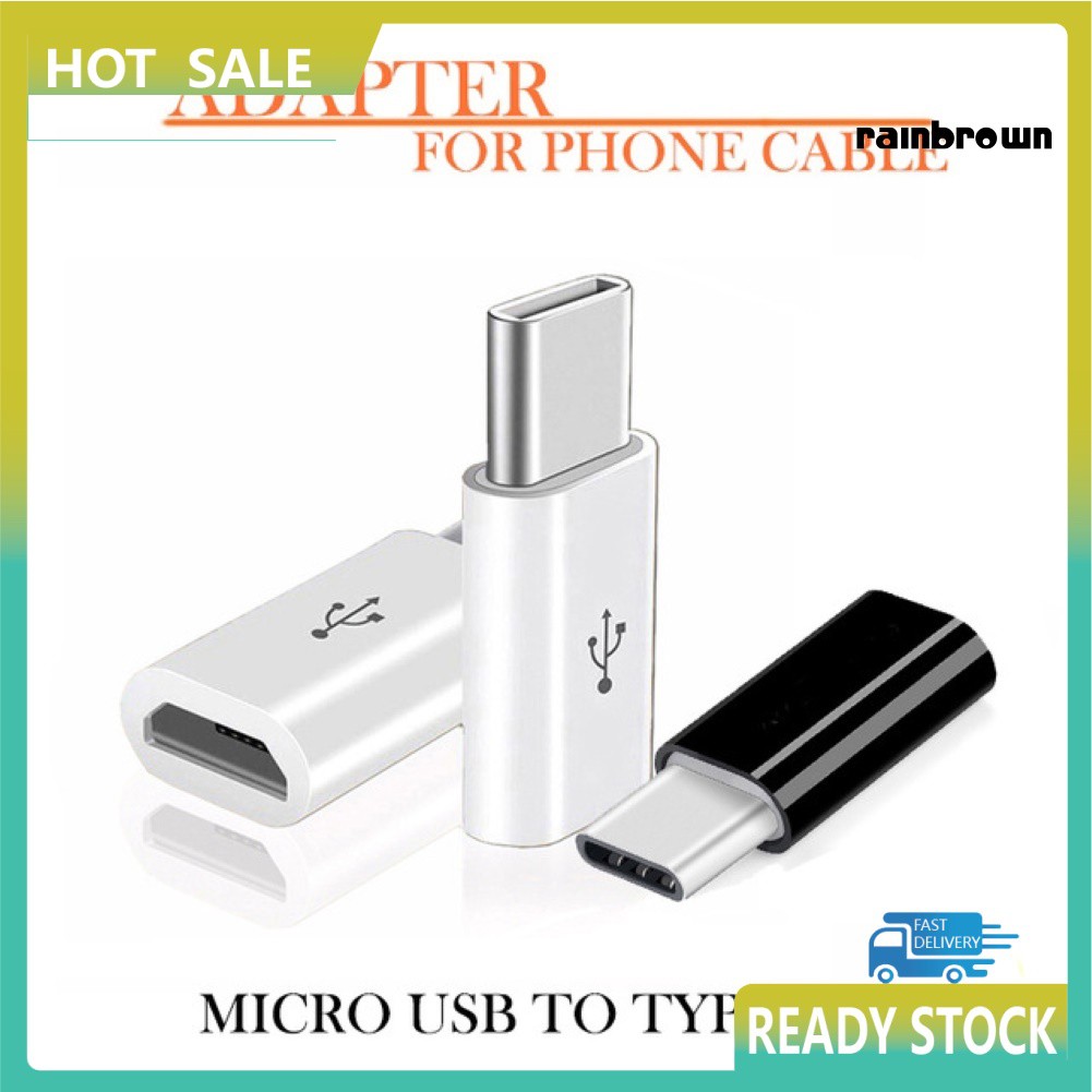 Đầu điều hợp cổng micro USB qua loại C cho điện thoại Android