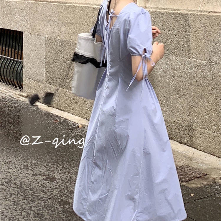 Đầm Dài Cổ Thuyền Dáng Ôm Phong Cách Pháp Thời Trang Cho Nữ đầm nữ JL-LYQ-12