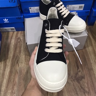 giày rick owen thấp nam nữ