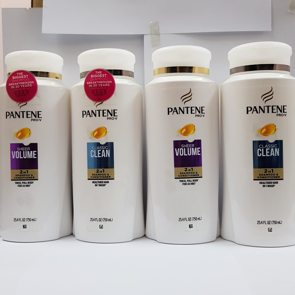 Dầu gội xả Pantene 2 in 1 750ml Mỹ