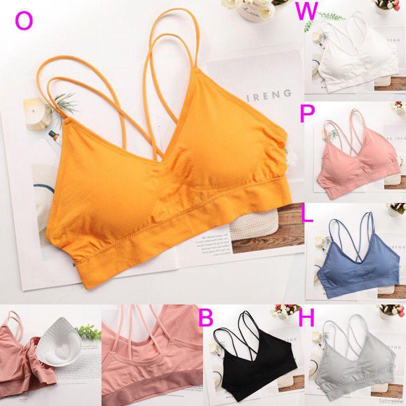 Áo ngực thể thao dây chéo gợi cảm