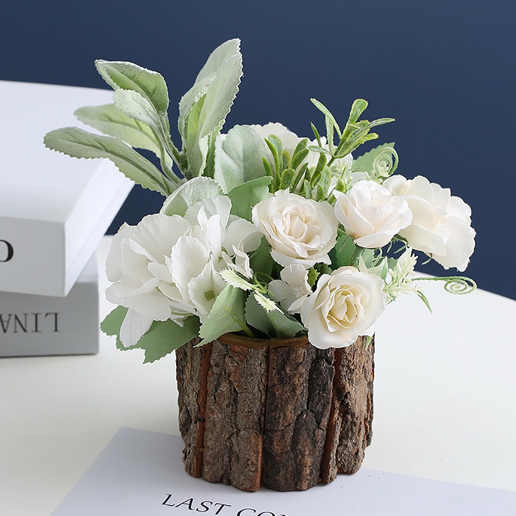 Chậu Cây Bonsai Giả Dùng Trang Trí Nhà Cửa / Tiệc Cưới / Làm Đạo Cụ Chụp Ảnh