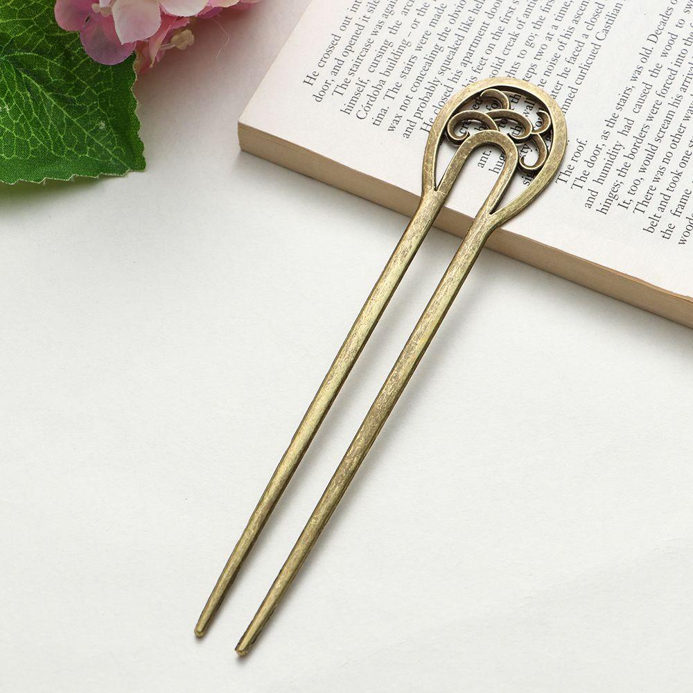 Trâm Cài Tóc Hợp Kim Hình Chữ U Tạo Kiểu Tóc Sành Điệu Cho Nữ