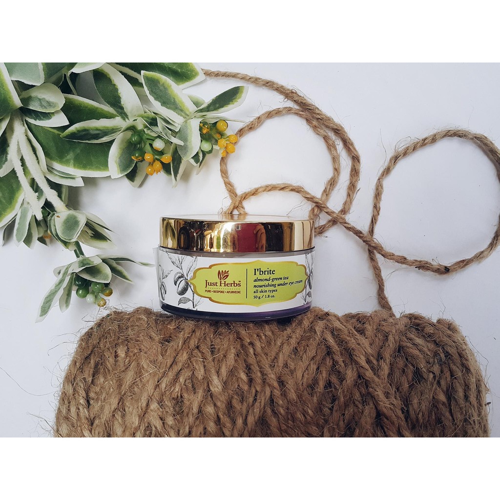 (Có box) KEM DƯỠNG MẮT BAN ĐÊM I’BRITE Just Herbs