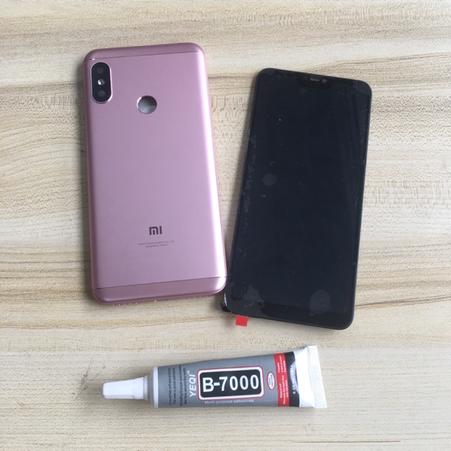 COMBO Bộ Vỏ Sườn + Màn Hình Redmi 6 Pro Zin Hàng Cao Cấp (tặng tuýp keo)