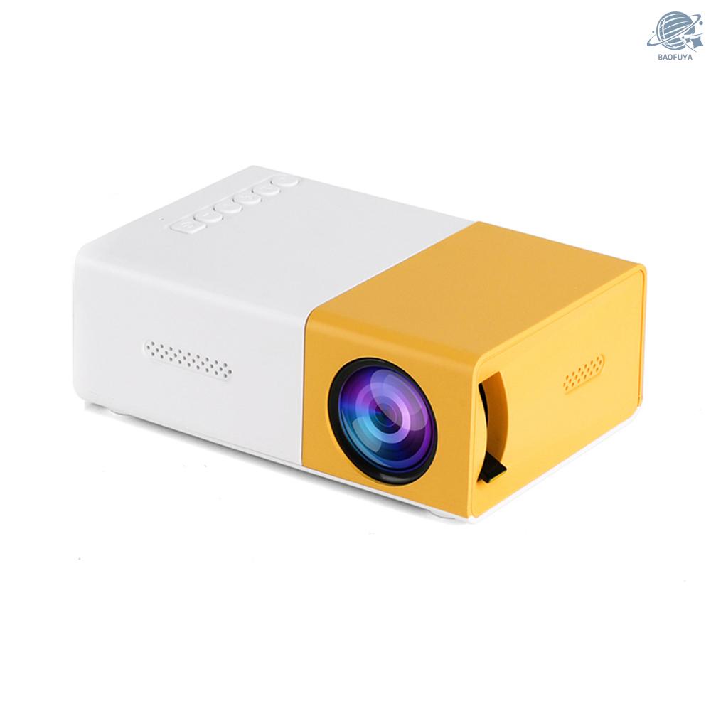 Máy Chiếu Led Mini 720p / 1080p Hỗ Trợ Hd / Av / Usb / 3.5mm Tiện Dụng