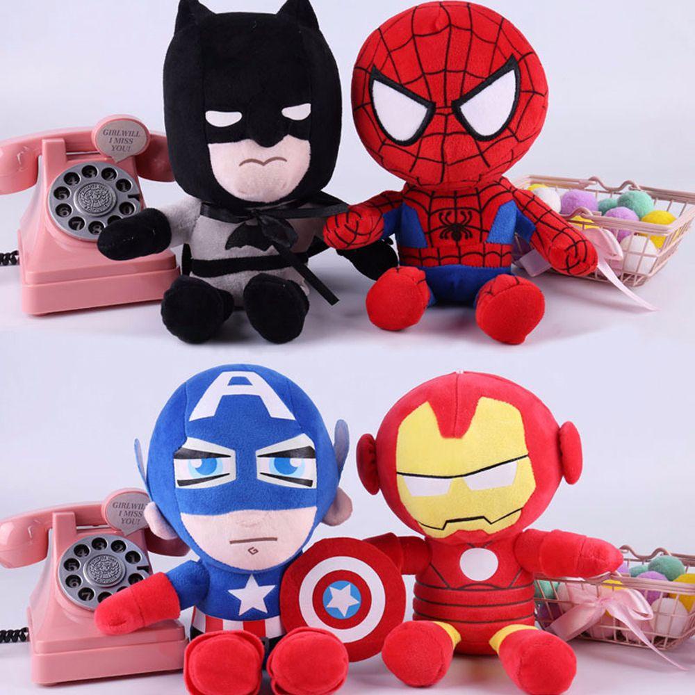Đồ Chơi Nhồi Bông Nhân Vật Marvel Avengers Captain America Batman