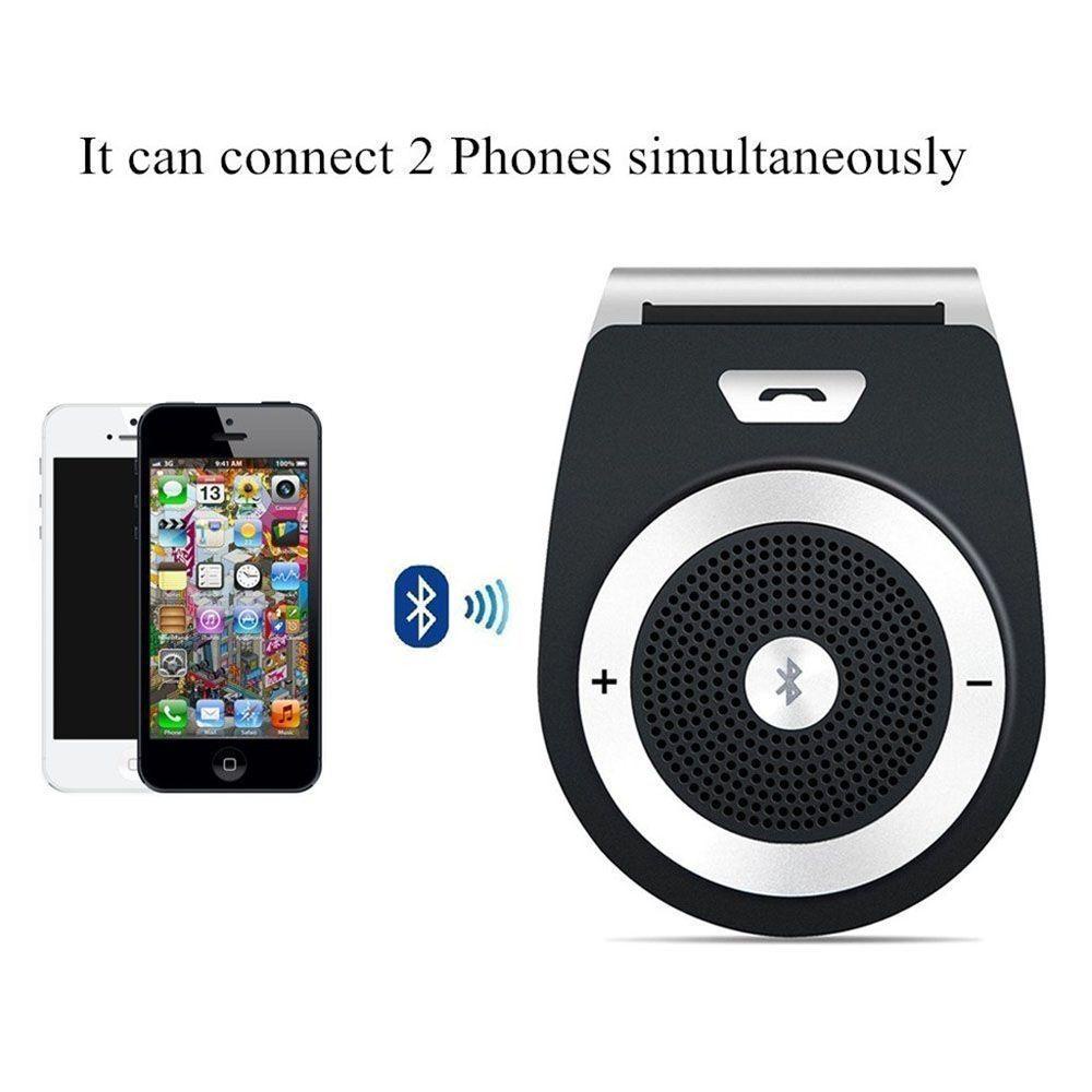 Bộ Thu Tín Hiệu Bluetooth NICKOLAS Gắn Tấm Chắn Nắng Xe Hơi