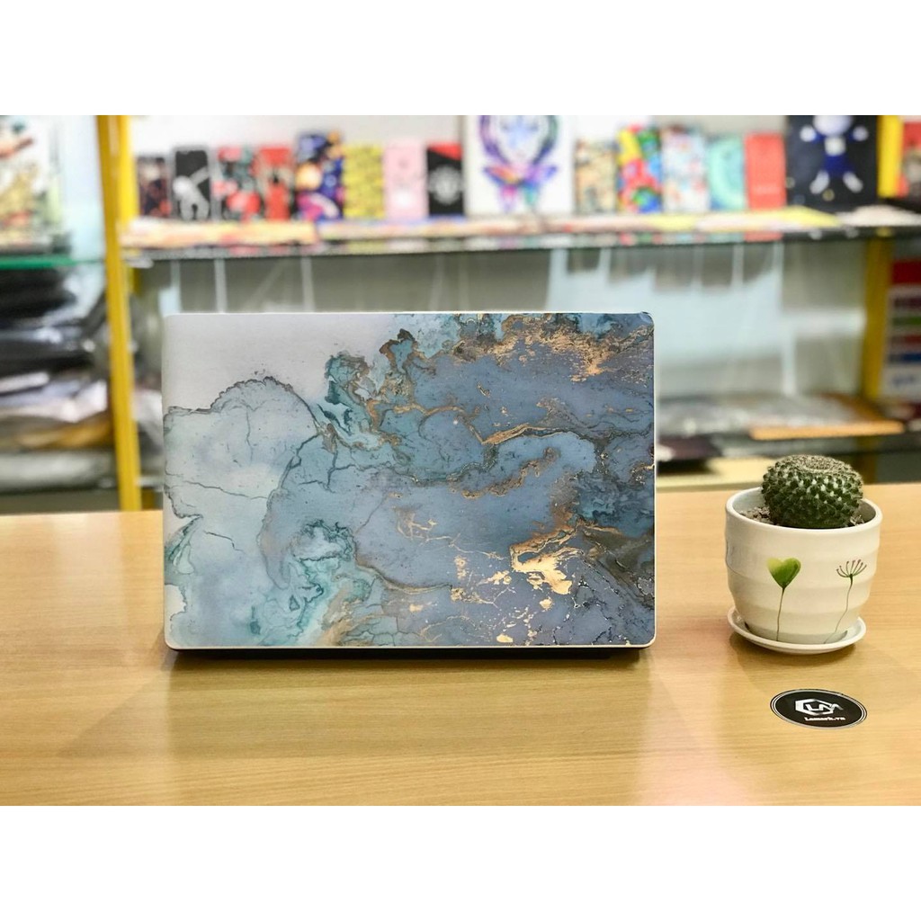 Giá Cức sốc Bộ skin laptop mẫu vân cẩm thạch dán cho dòng asus