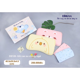 Gối cao su non Dokma chống ngạt cho bé