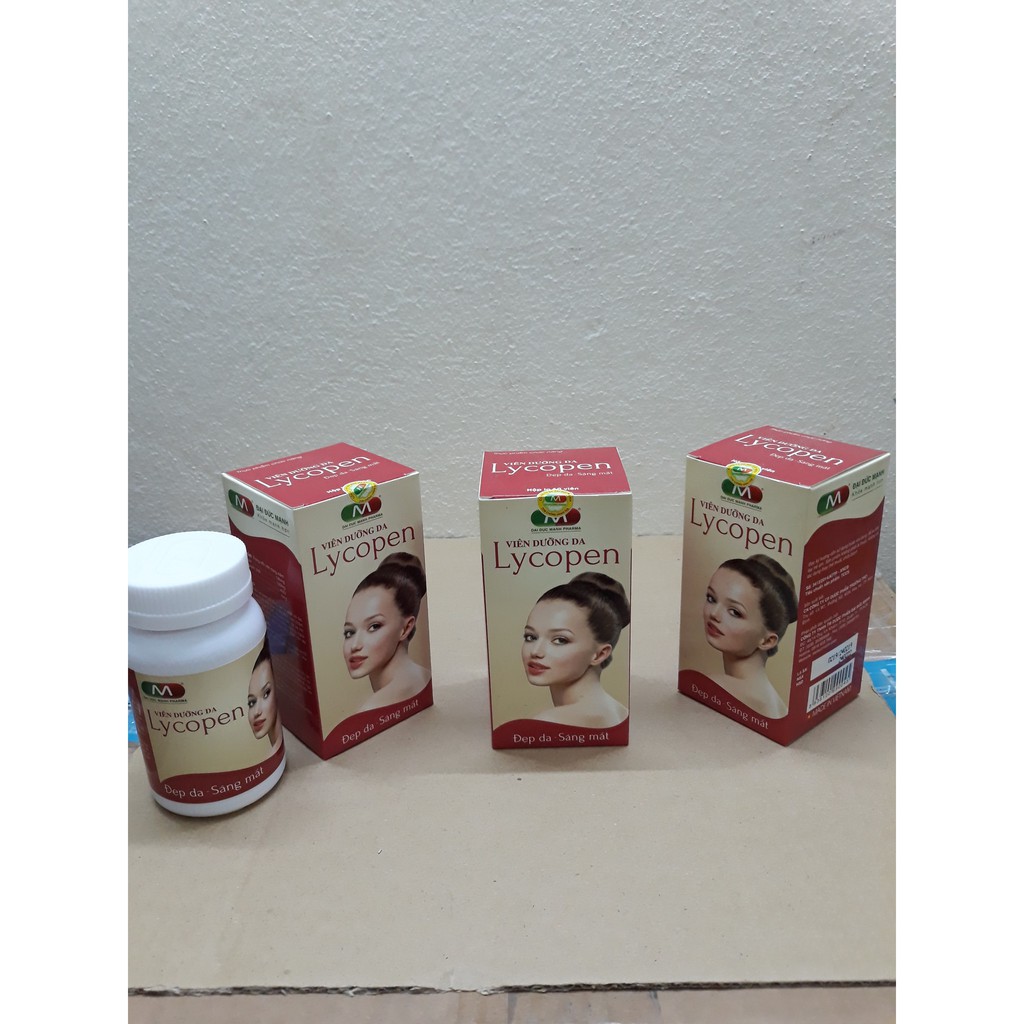 Viên Dưỡng Da Lycopen Đại Đức Mạnh, Làm Chậm Quá Trình Lão Hóa, Giúp Đẹp Da, Sáng Mắt, Lọ 60 Viên, vietanpharma | BigBuy360 - bigbuy360.vn
