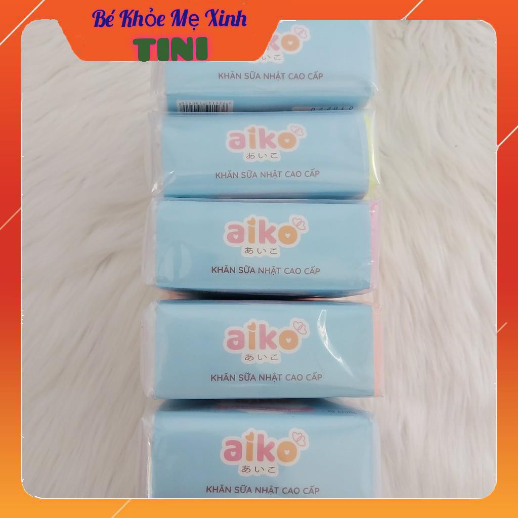 Combo 10 khăn sữa Nhật cao cấp Aiko 4 lớp