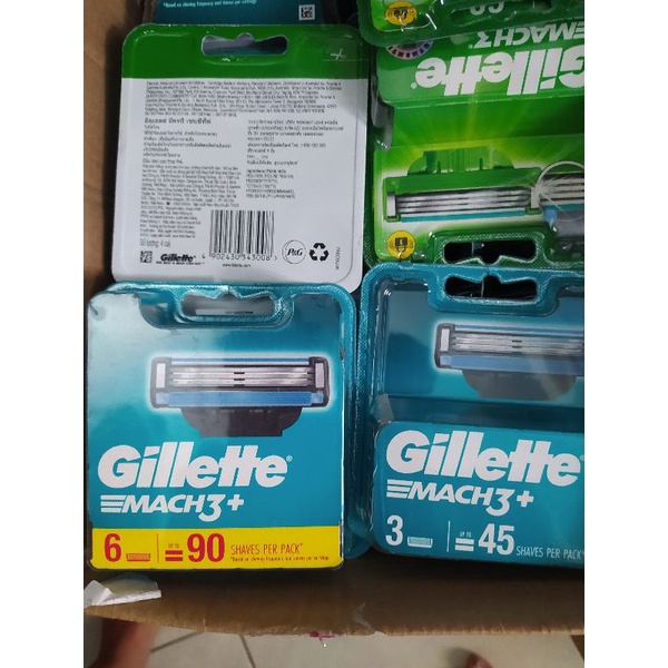 Vỉ 3 lưỡi dao gillette mach 3