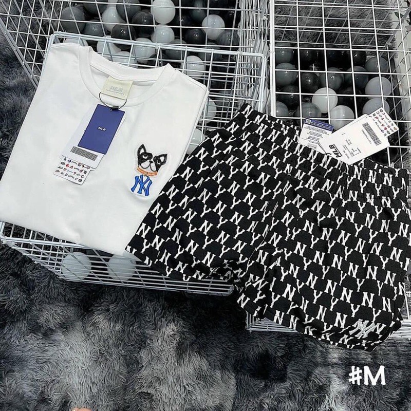 Bộ Nờ -Y thêu cún 3 màu | BigBuy360 - bigbuy360.vn