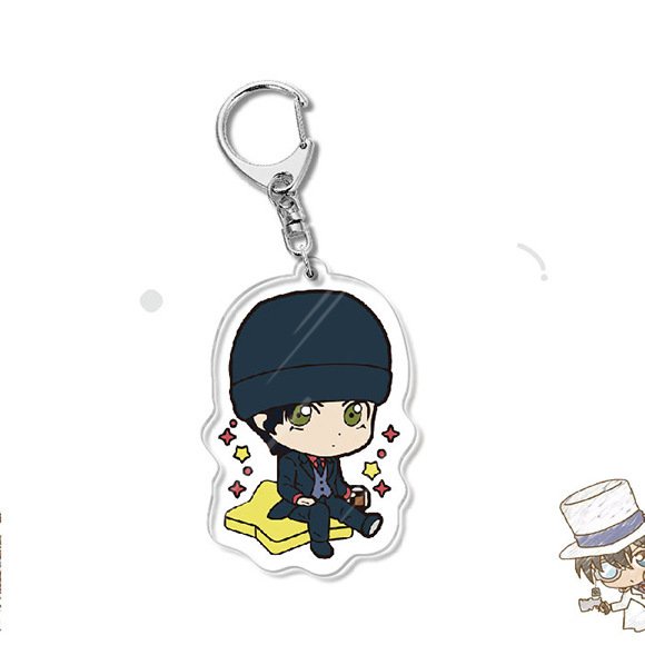 Móc khóa CONAN Thám Tứ Lừng Danh ver MAGIC in hình anime chibi Mica trong acrylic