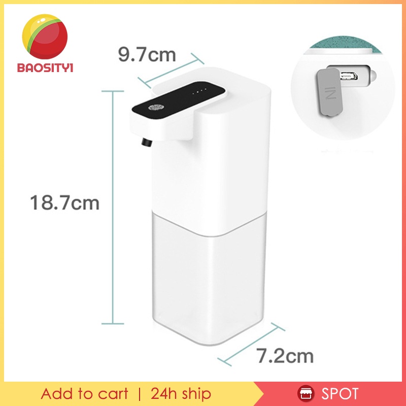 Bình Đựng Xà Phòng Tự Động Thể Tích Cao 400ml Hiệu Baosity1