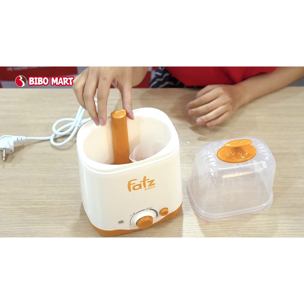 Máy hâm sữa Fatzbaby 4 chức năng chất liệu cao cấp, không chứa BPA, tuyệt đối an toàn cho sức khỏe của trẻ