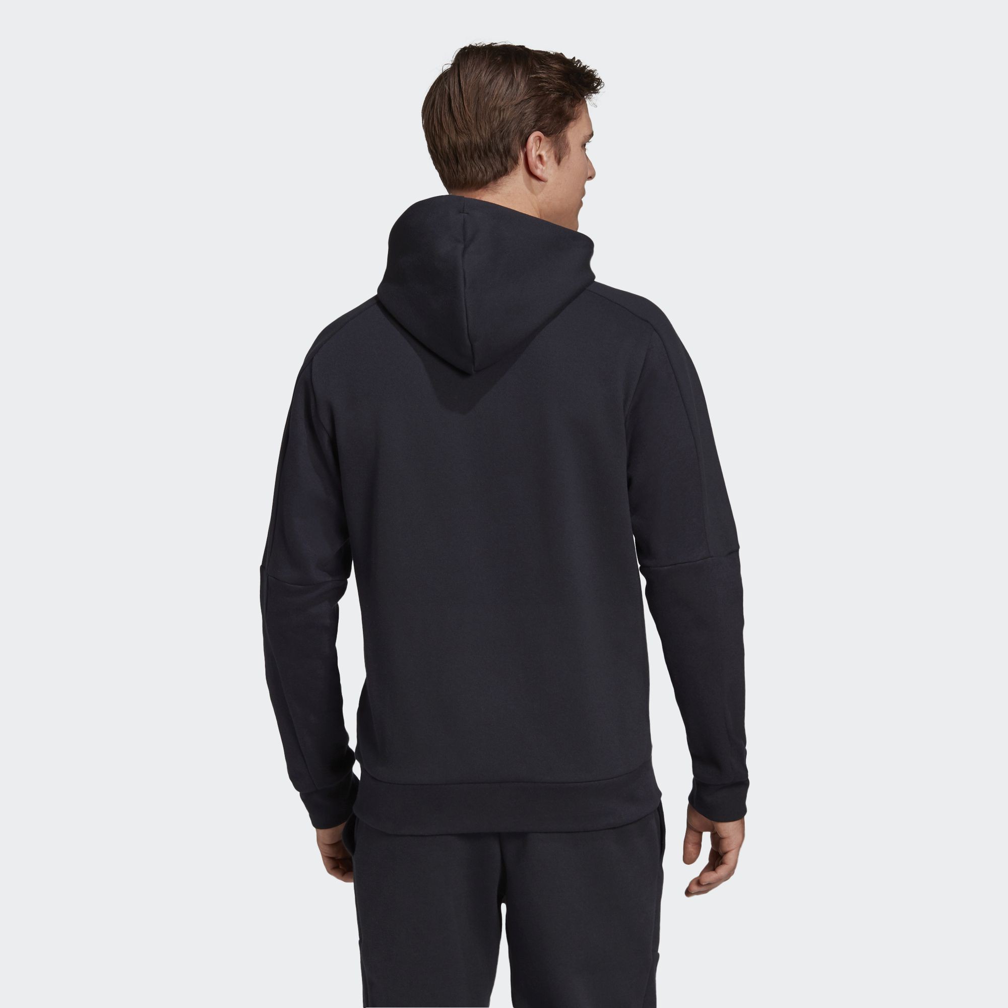 Áo Hoodie Must Haves Full-Zip Stadium Nam Màu đen FR7158 | BigBuy360 - bigbuy360.vn