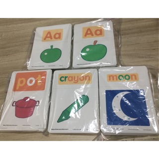 Combo thẻ phonics Family & Friends lớp 1 đến 5, khổ a5 loại 1 mặt