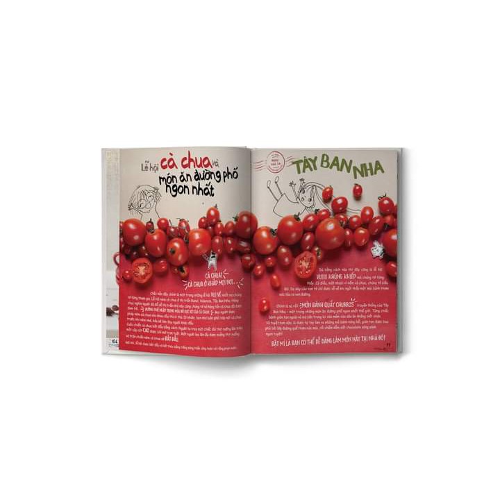 Sách - 80 Ngày Ăn Khắp Thế Gian ( Tác Giả Phan Anh Esheep Kitchen - Yêu Bếp )