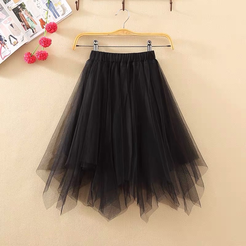 Chân váy tiểu thư ren
