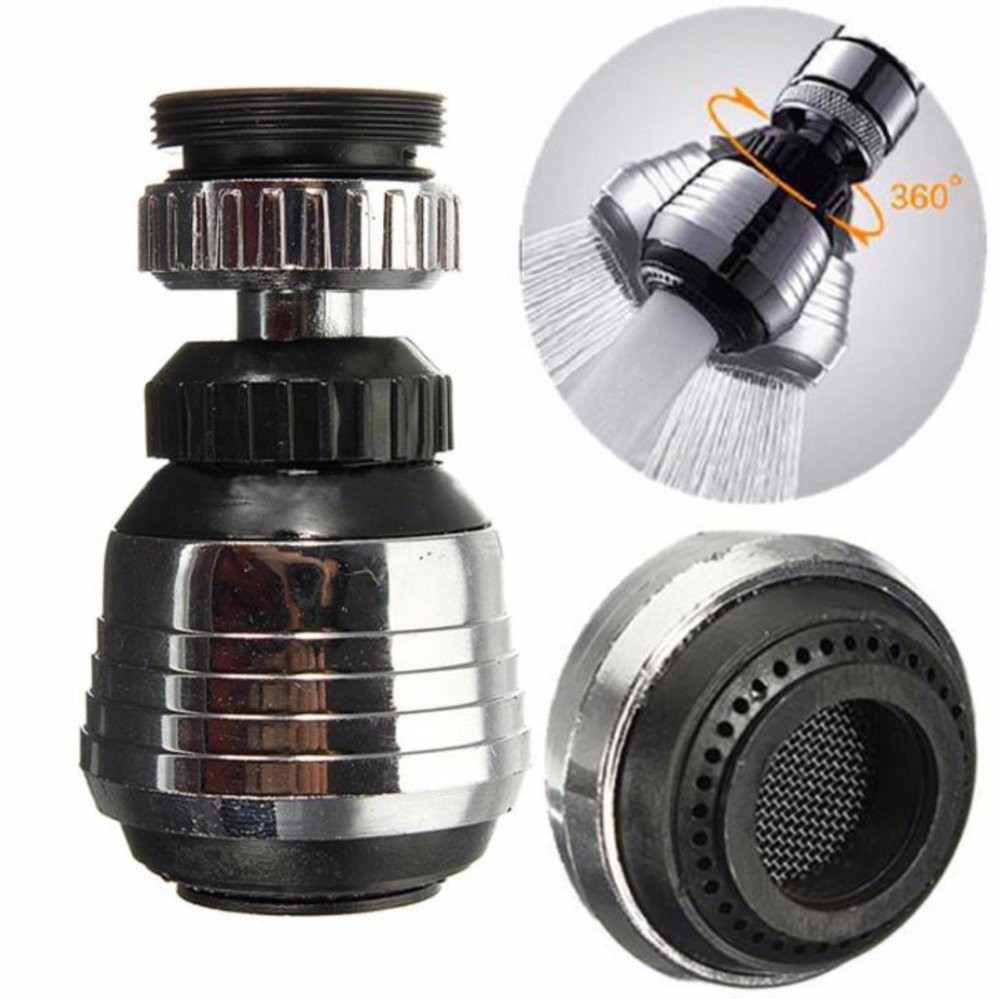 Vòi rửa bát nóng lạnh cần mềm 48,5cm - Vòi mềm chậu rửa bát - Dây Nối Đầu Vòi Nước Tăng Áp Xoay 360 Có Nút Điều Chỉnh