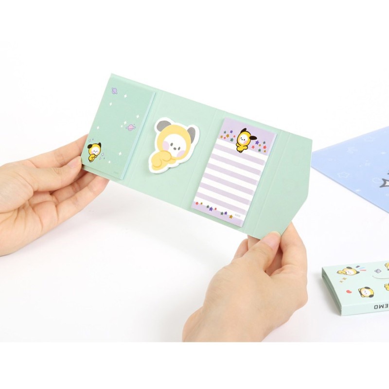 Giấy Dán Ghi Chú Họa Tiết Hoạt Hình BT21