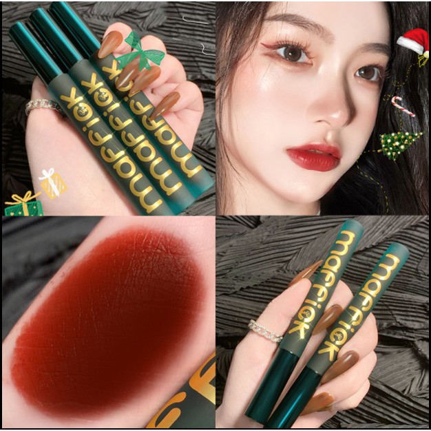 Son kem lì MAFFICK Phiên Bản Vỏ Xanh hàng nội địa Trung