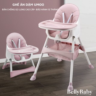 Ghế Ăn Dặm Umoo Cao Cấp Nhập Khẩu Chính Hãng Dành Cho Bé Từ 6 Tháng (Bảo hành 12 tháng)