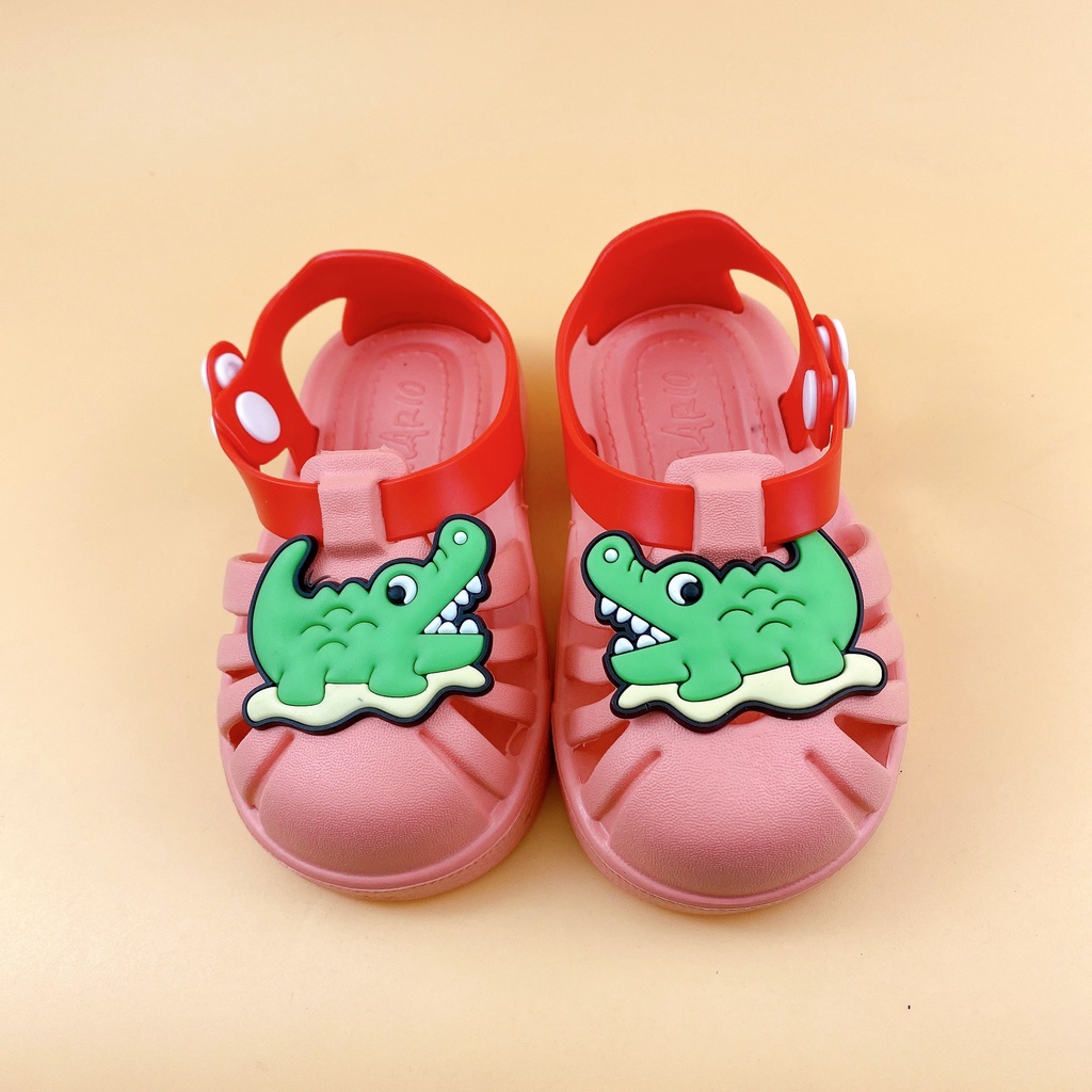 Dép quai hậu cho bé, sandal Mario 3905 siêu nhẹ đế chống trơn trượt