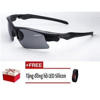 Kính mắt ngày và đêm + Tặng đồng hồ Led Silicon