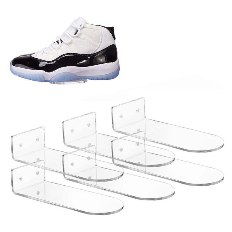 Set 6 Kệ Để Giày Gắn Tường Bằng Acrylic