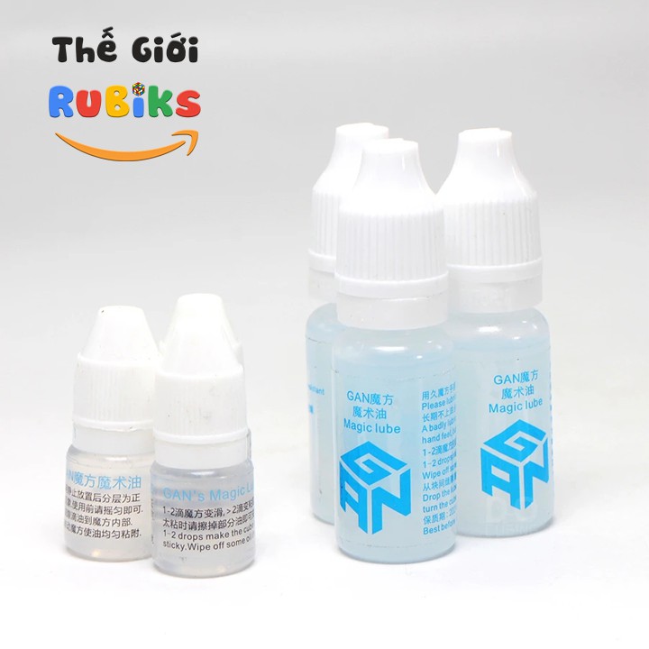 Silicone Dầu Bôi Trơn Rubik Gan Magic Lube 2ml và 10ml