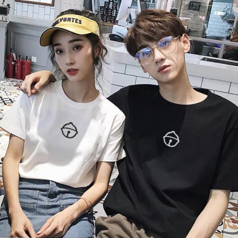 Áo Thun hình Doremon Siêu Cute.Áo phông cotton chất đẹp mát, áo unisex, áo phông trắng đen