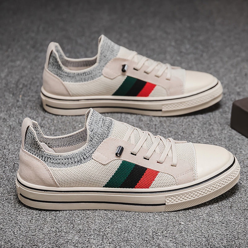 Giày thể thao nam giày nam vải sợi thể thao cao cấp trẻ trung