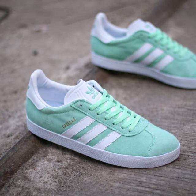 Giày Thể Thao Adidas Gazelle Ice Mint Cho Nam Nữ