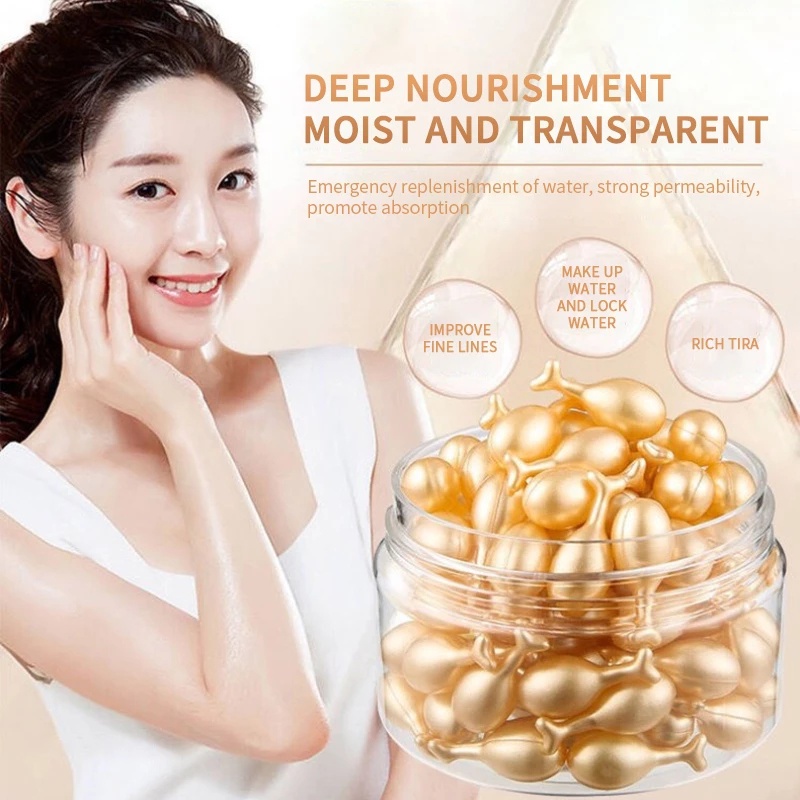 1 Hộp Kem Dưỡng Thể Hyaluronic Acid Làm Trắng Da Chống Nếp Nhăn Se Khít Lỗ Chân Lông
