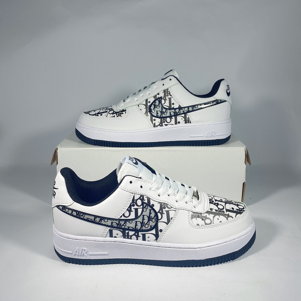 �Giày Sneaker AF.1 D.I.Or Đen Cao Cấp