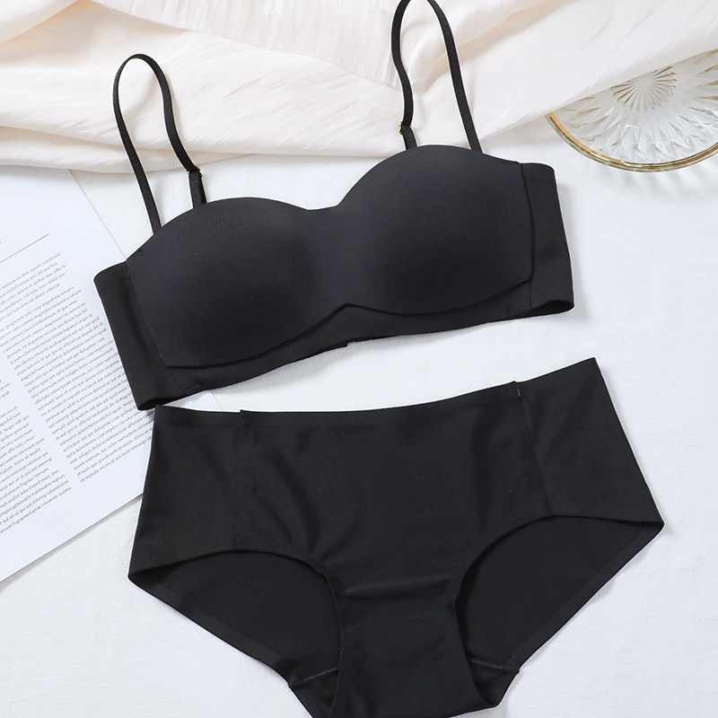 Áo Ngực Không Gọng Không Đường May Dây Đeo Vai Tháo Rời Được AB Dành Cho Nữ