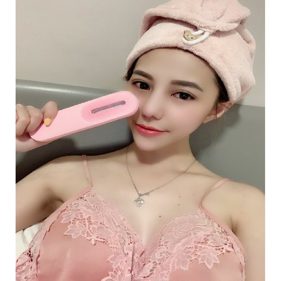 [BH 1 ĐỔI 1] Máy Rửa Mặt Mini - Massage Da Mặt - Tia Hồng Ngoại Làm Sạch Da, Lỗ Chân Lông - Ngăn Ngừa Mụn - Xóa Nếp | BigBuy360 - bigbuy360.vn