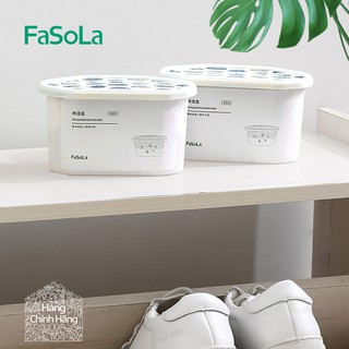 Hộp hút ẩm chống mốc, khử mùi hương hoa (3 hộp) [FASOLA] FSLJY-118